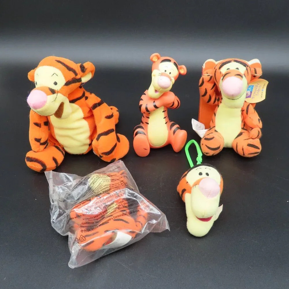 Vintage Tiggers Set of 5 Winnie the Pooh
